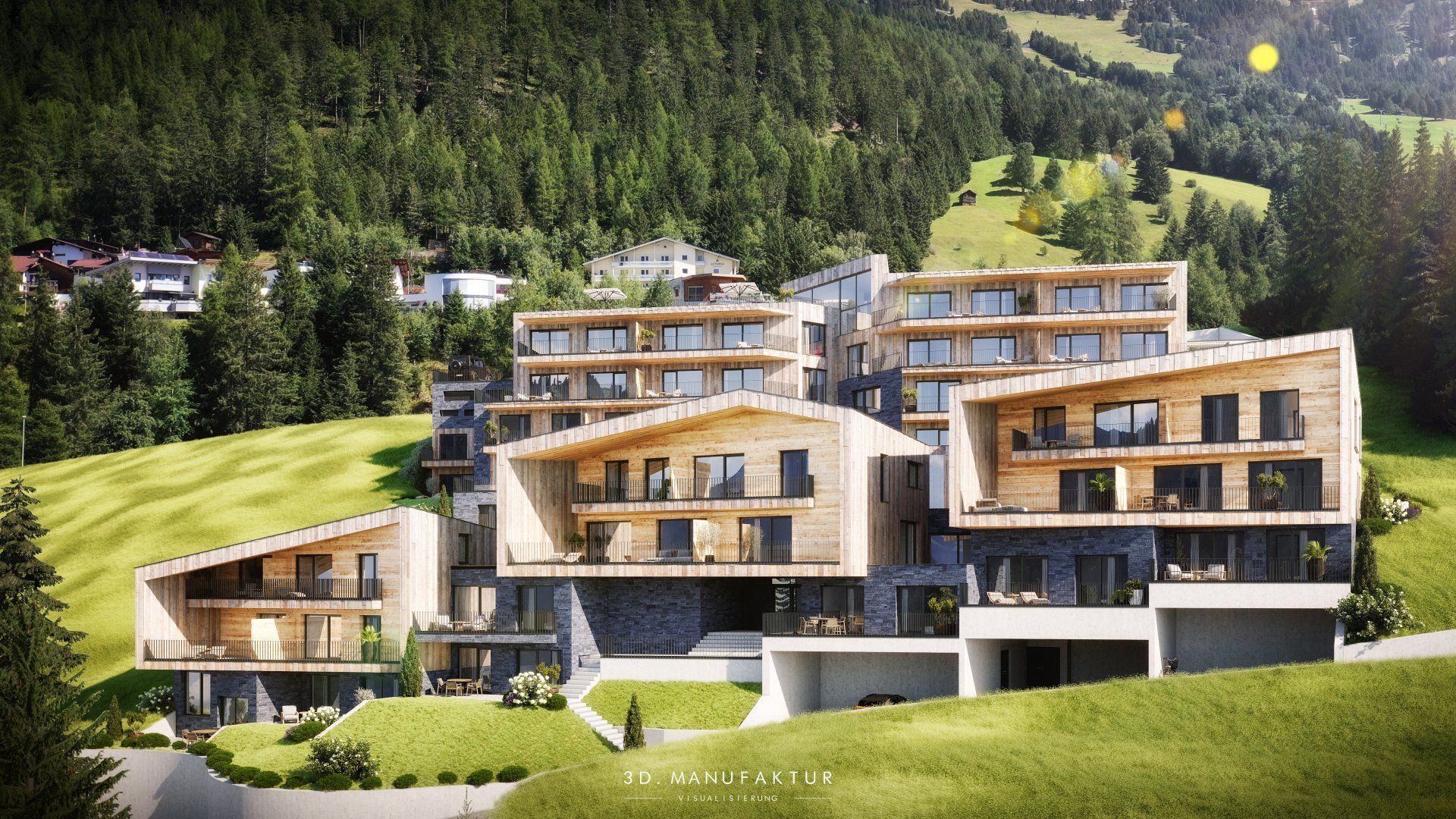 Visualisierung Hotel