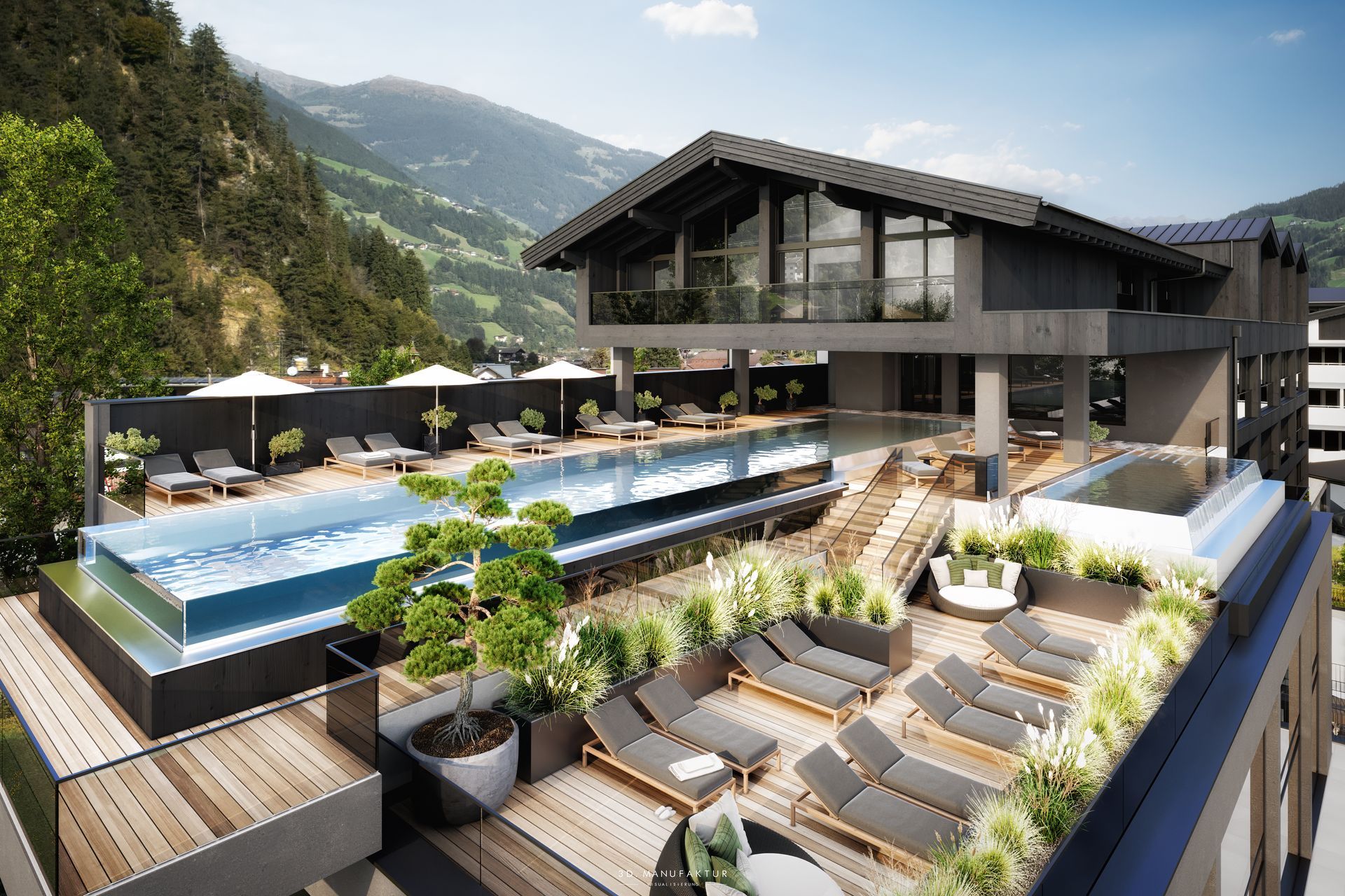 Visualisierung Hotel