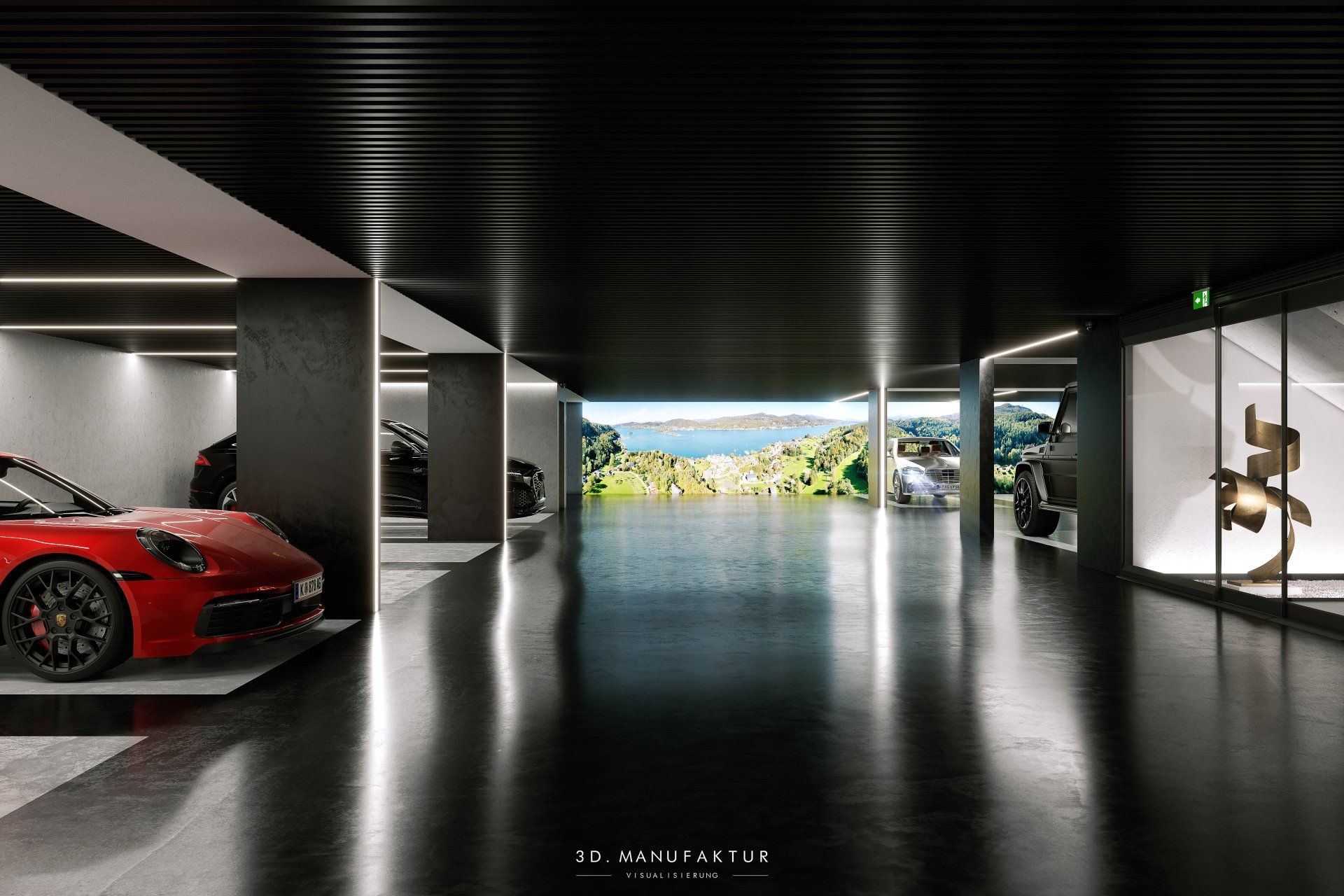 Architekturvisualisierung 9 Schlösser am Wörthersee