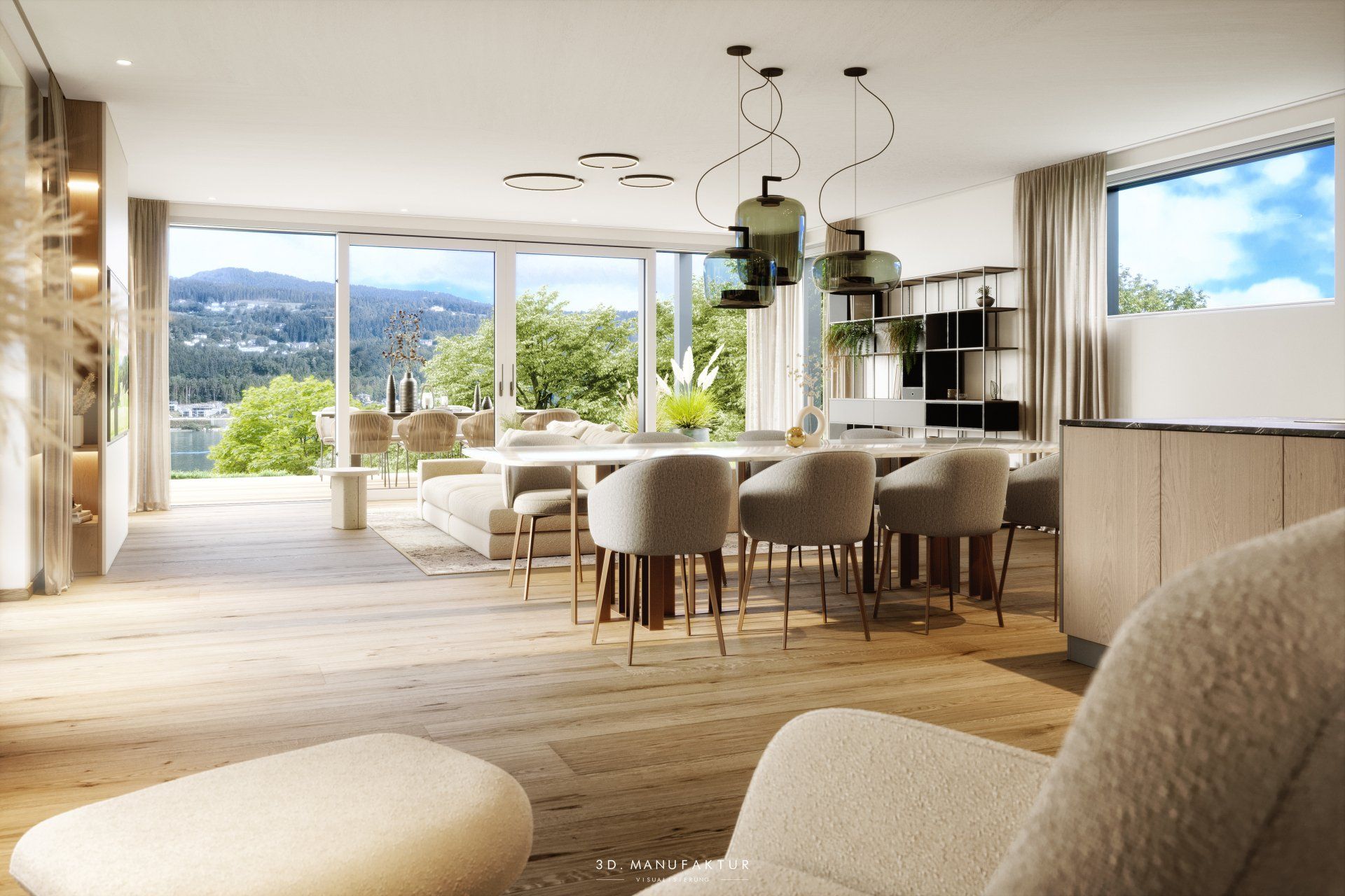 Visualisierung Wohnbau