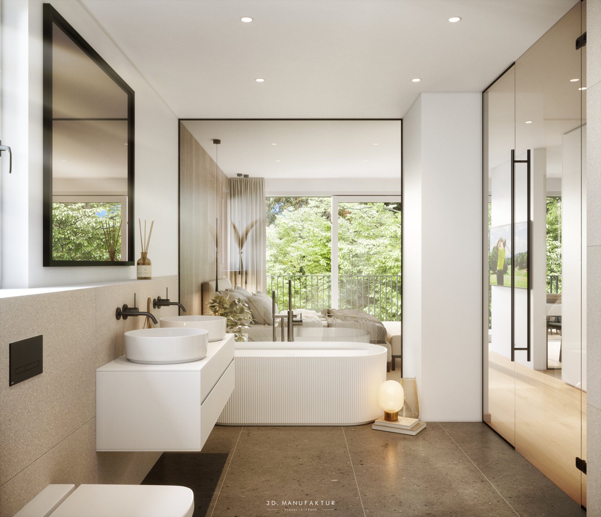 Visualisierung Wohnbau