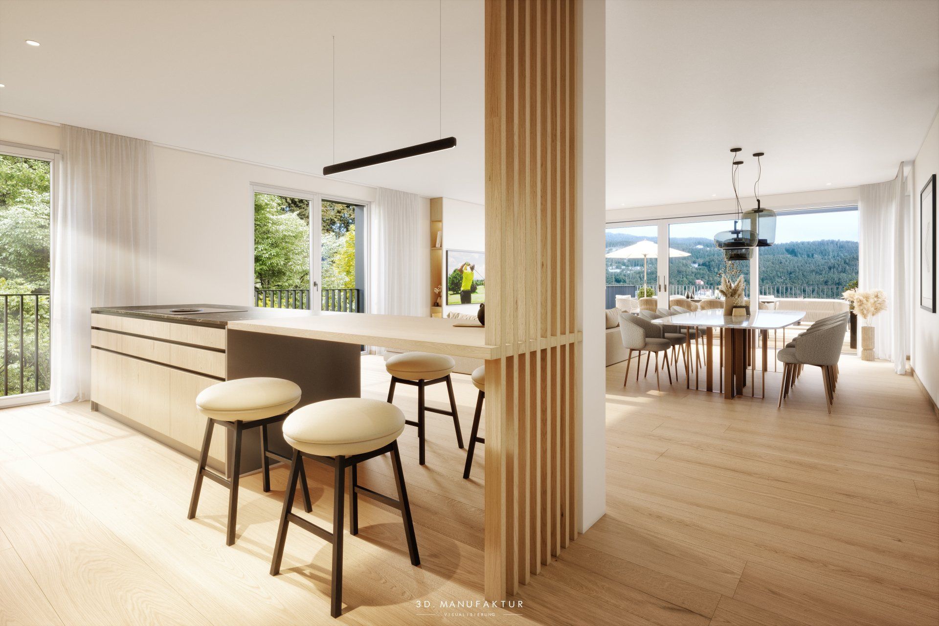 Visualisierung Wohnbau