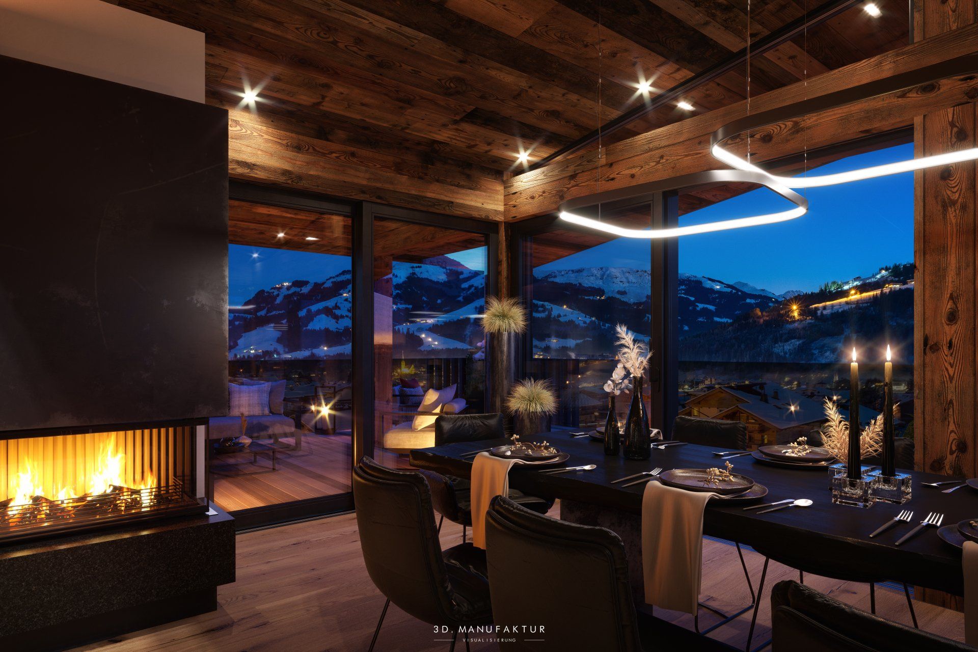 Visualisierung Chalet