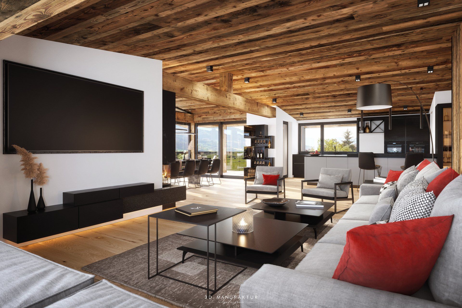 Visualisierung Chalet