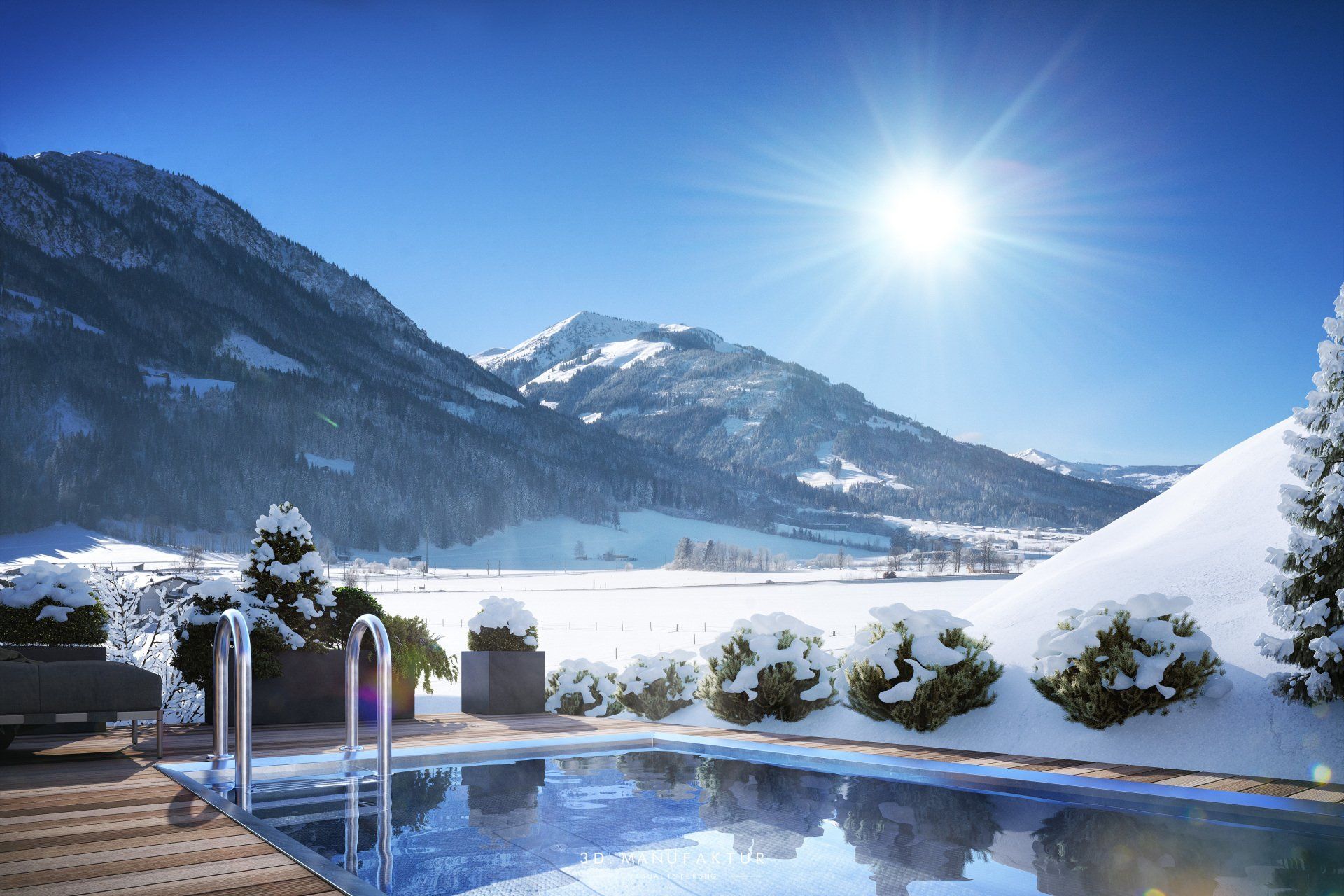 Visualisierung Chalet