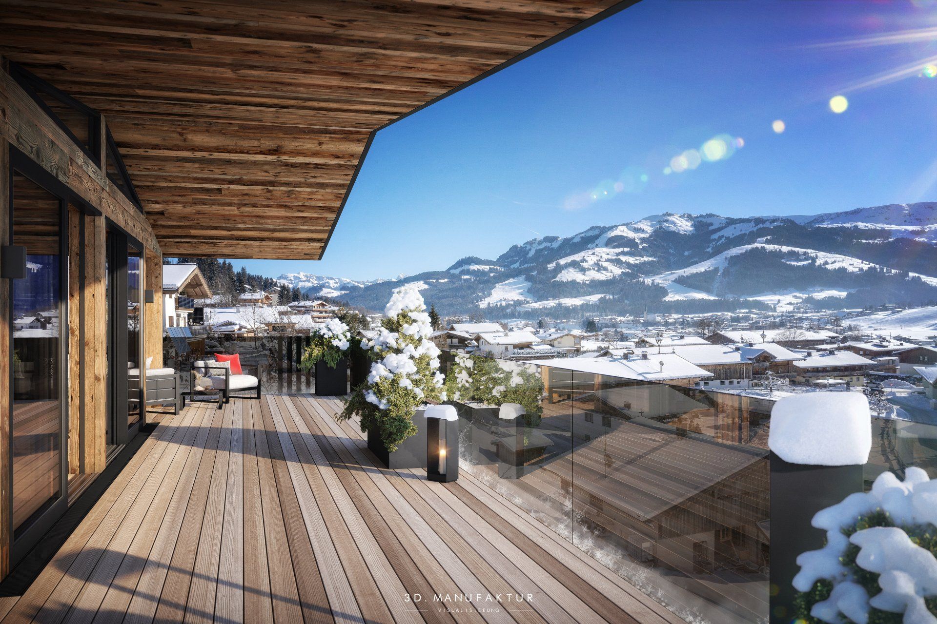 Visualisierung Chalet