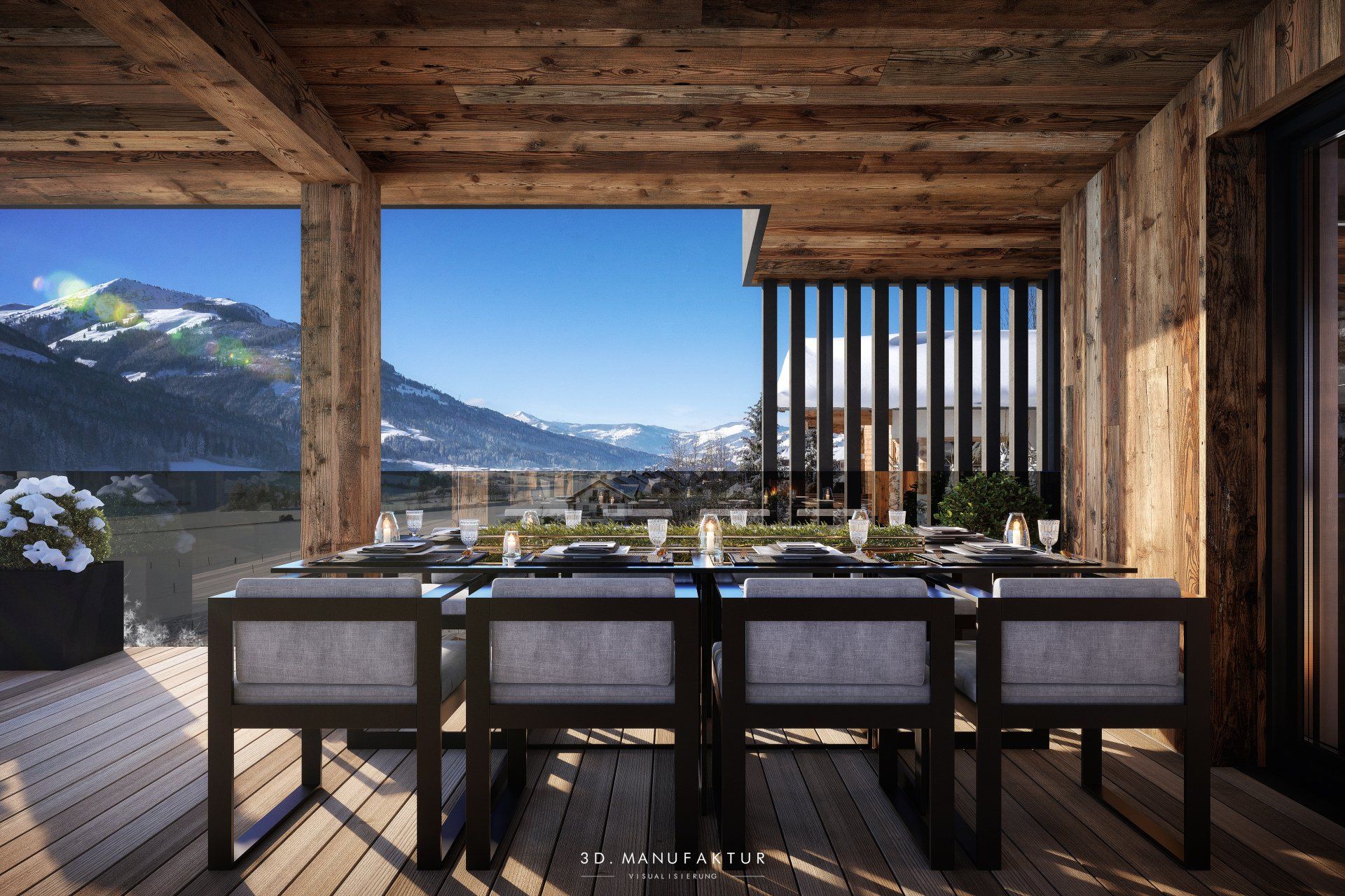 Visualisierung Chalet