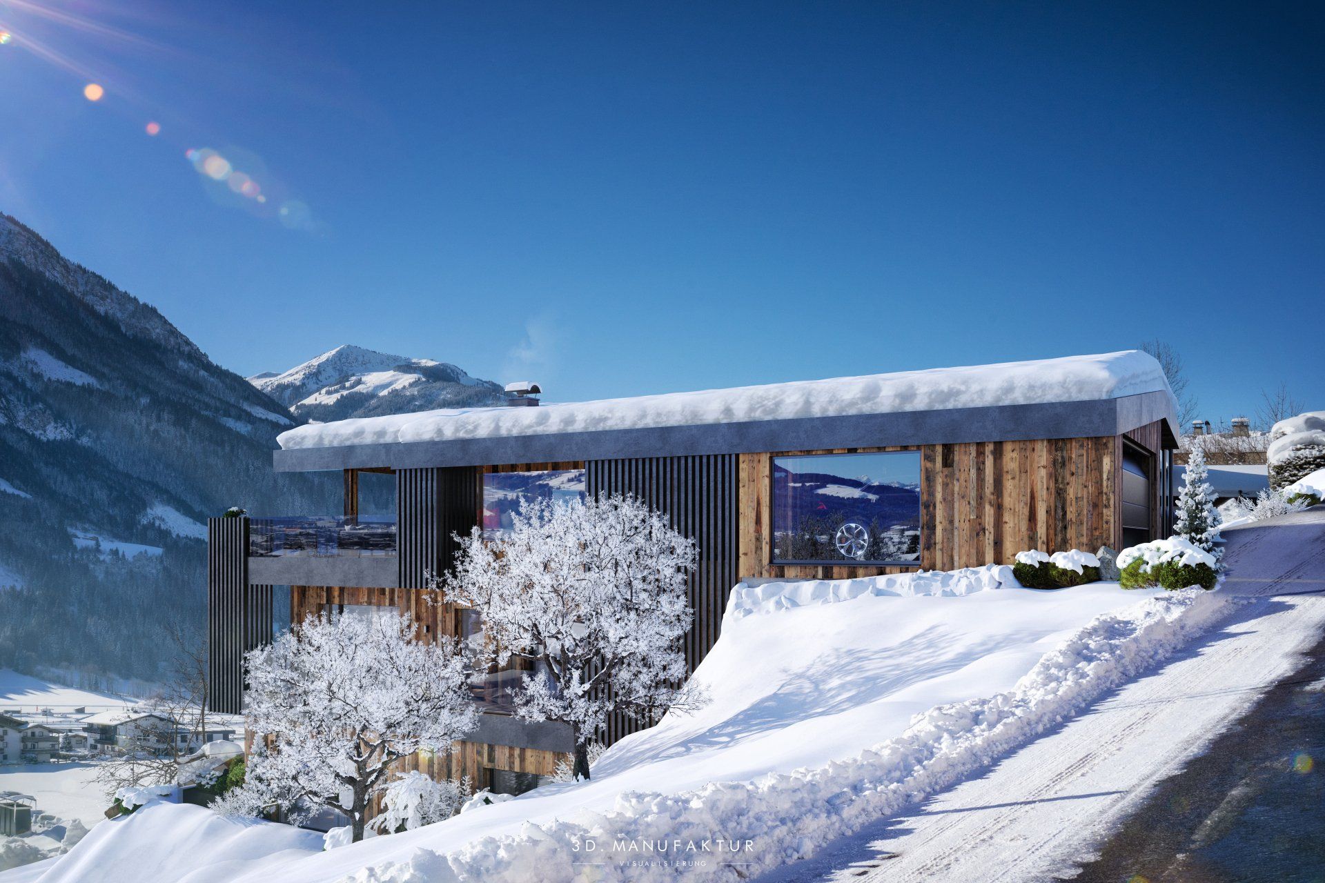 Visualisierung Chalet