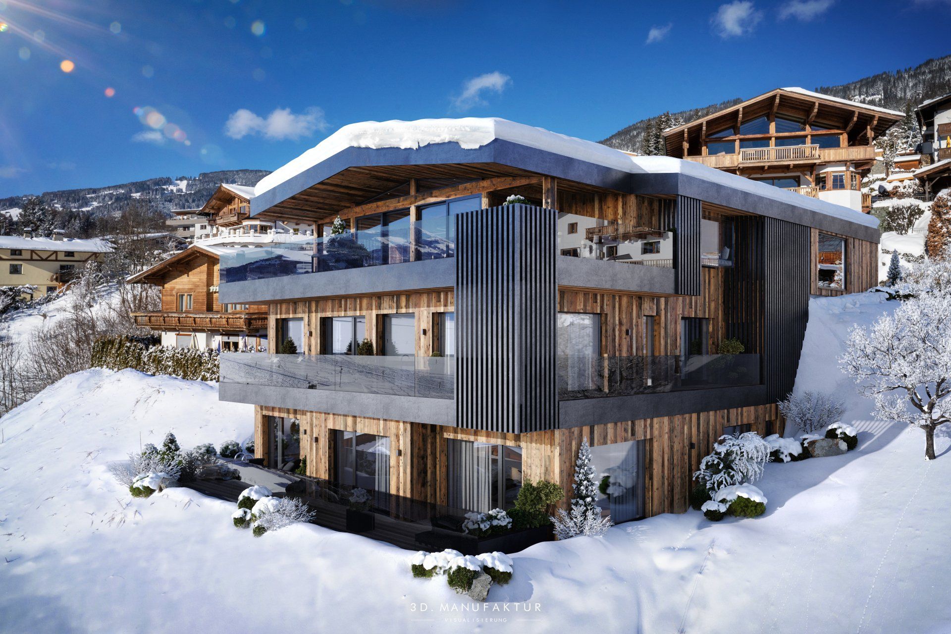 Visualisierung Chalet
