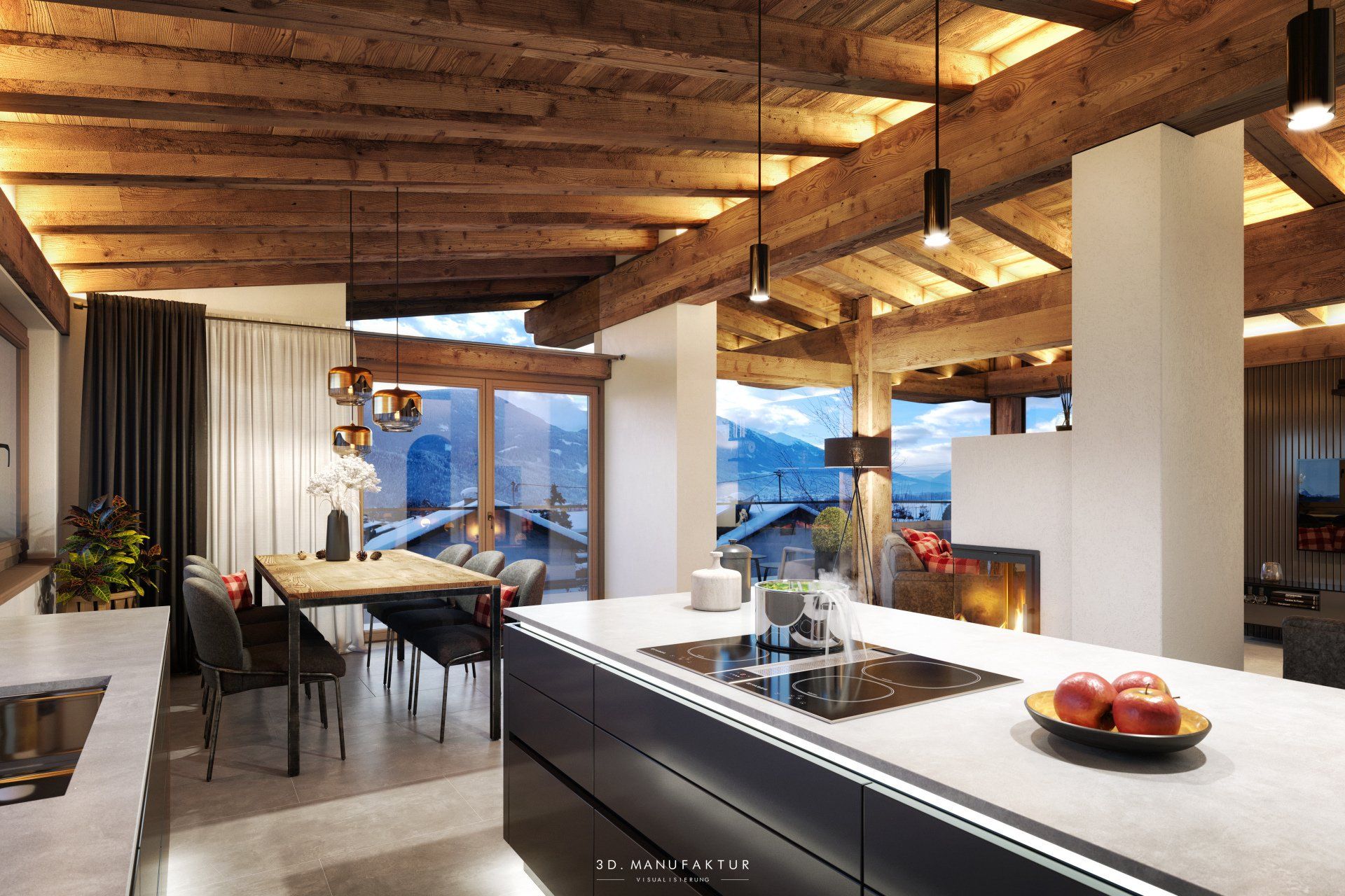 Visualisierung Wohnbau