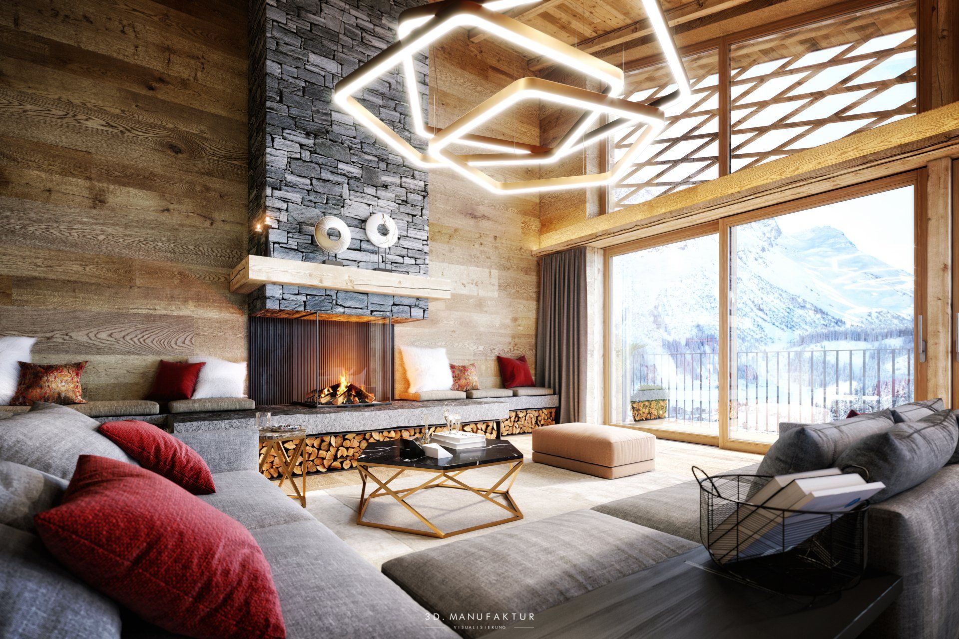 Visualisierung Chalet