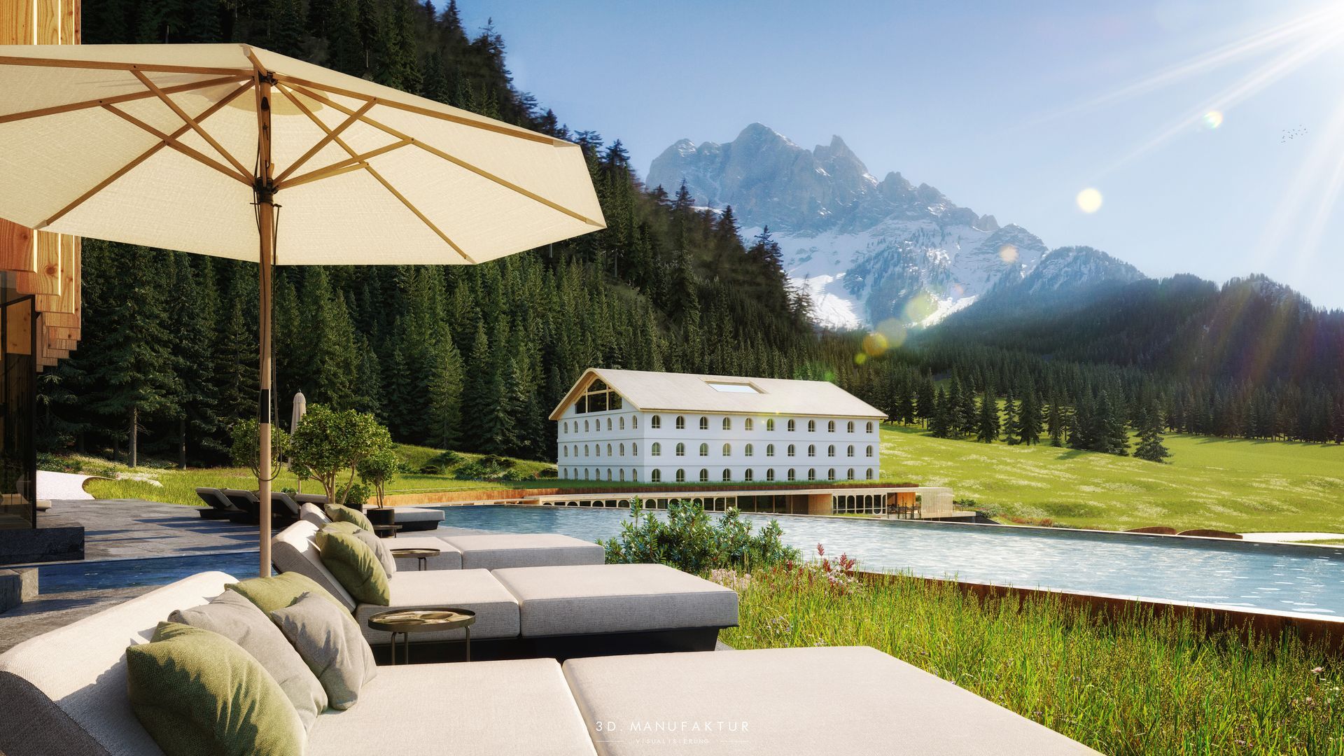 Visualisierung Hotel