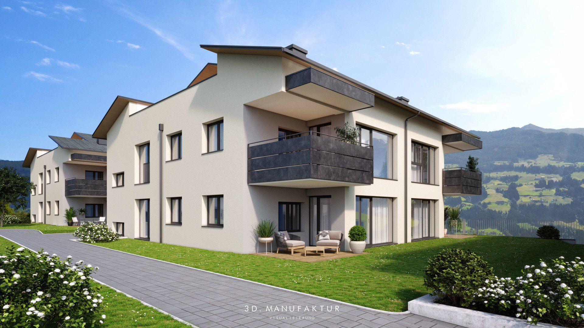 Visualisierung Wohnbau