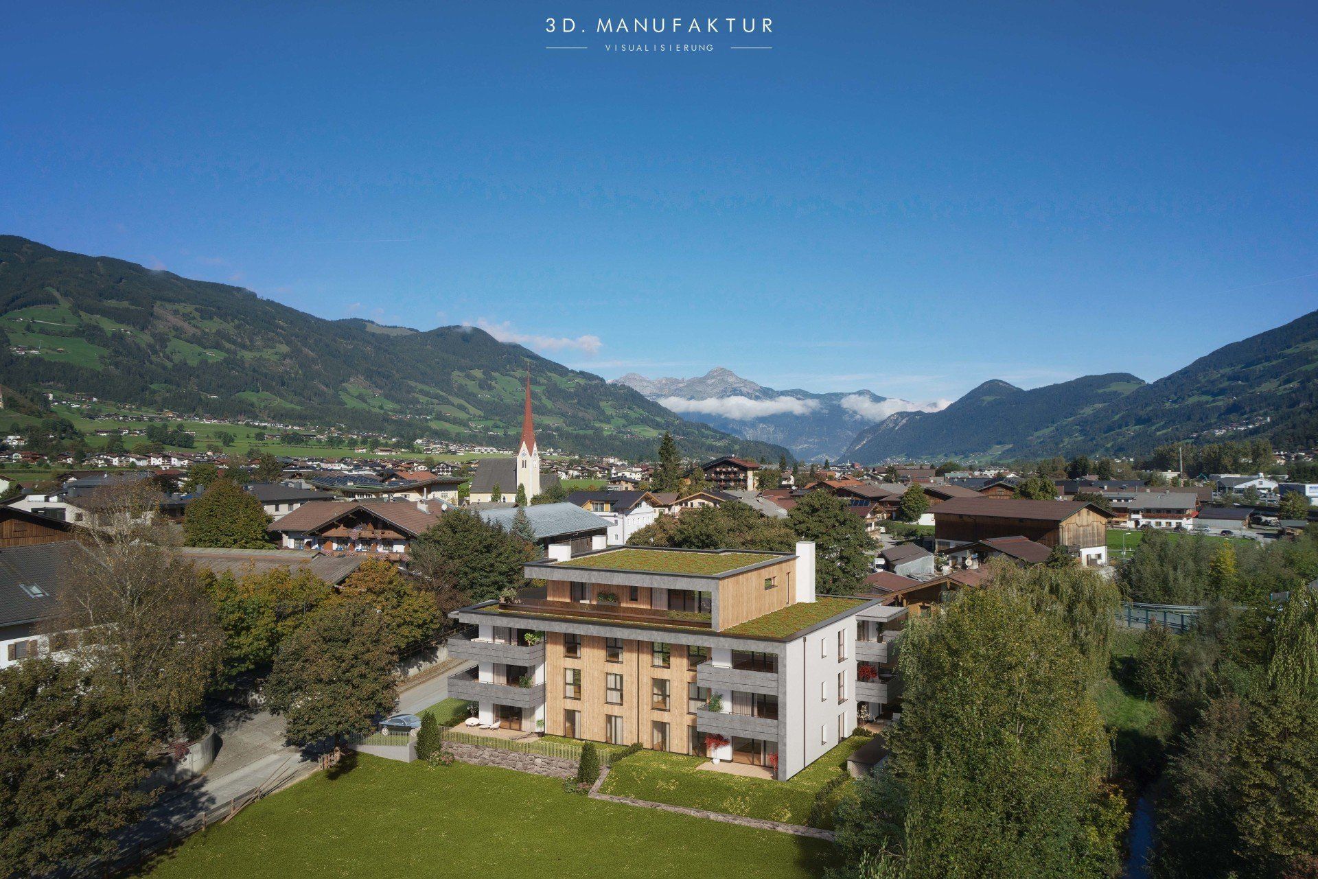 Visualisierung Wohnbau