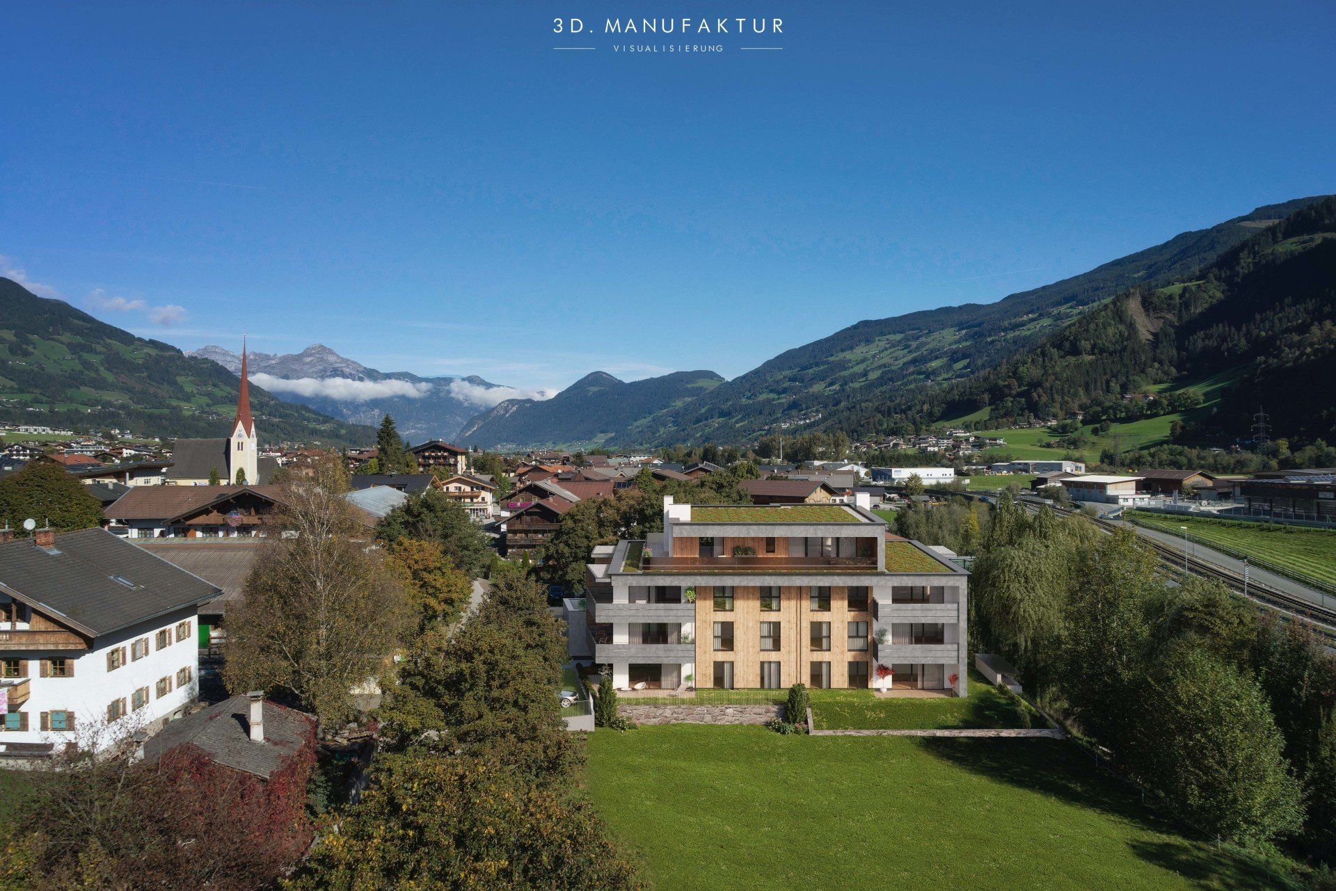 Visualisierung Wohnbau