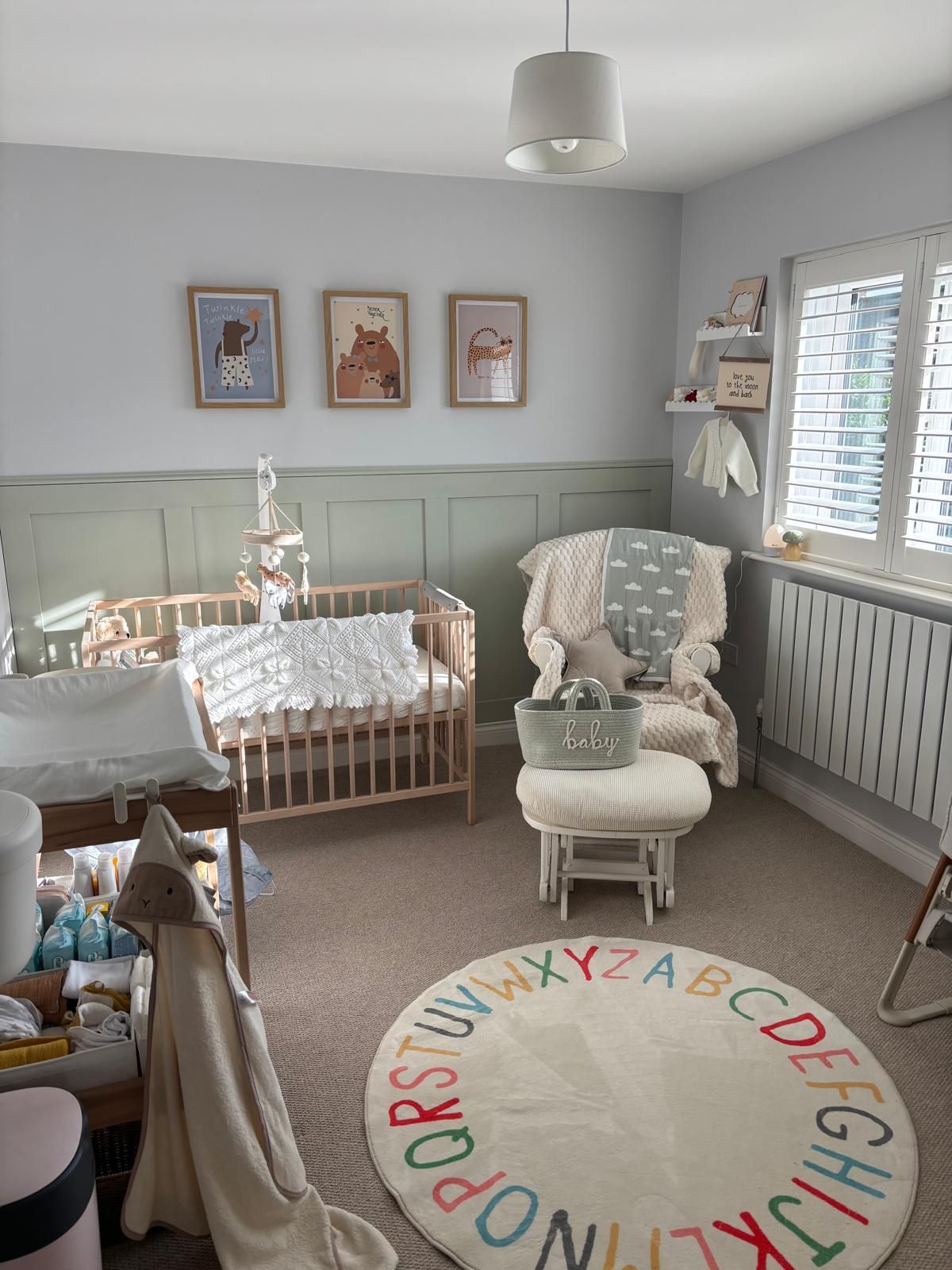 nursery for baby lights