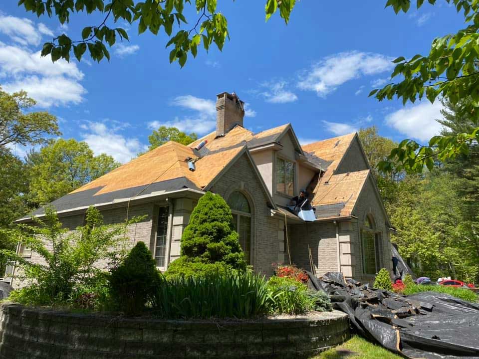 Roofing installation — Vernon, CT — Conventional Builders LLC