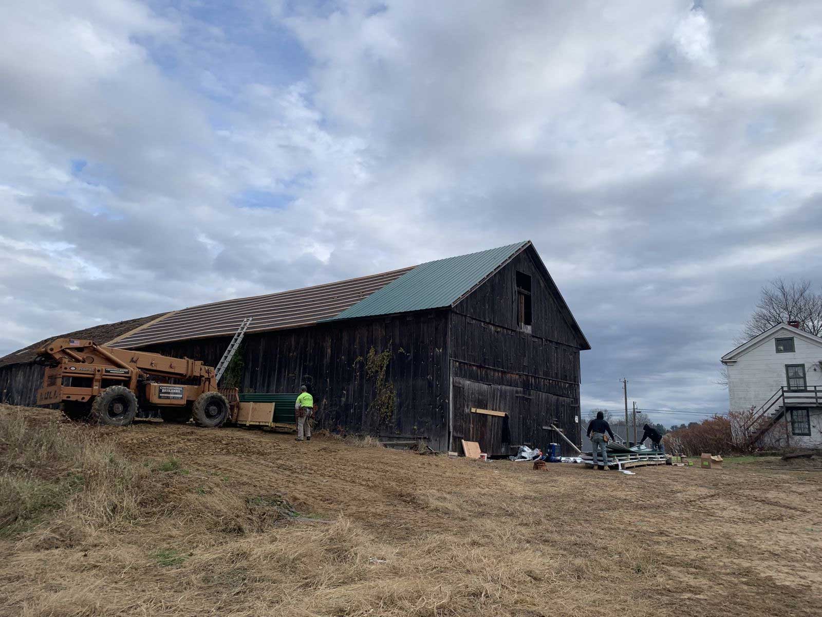 House with green roofs — Vernon, CT — Conventional Builders LLC