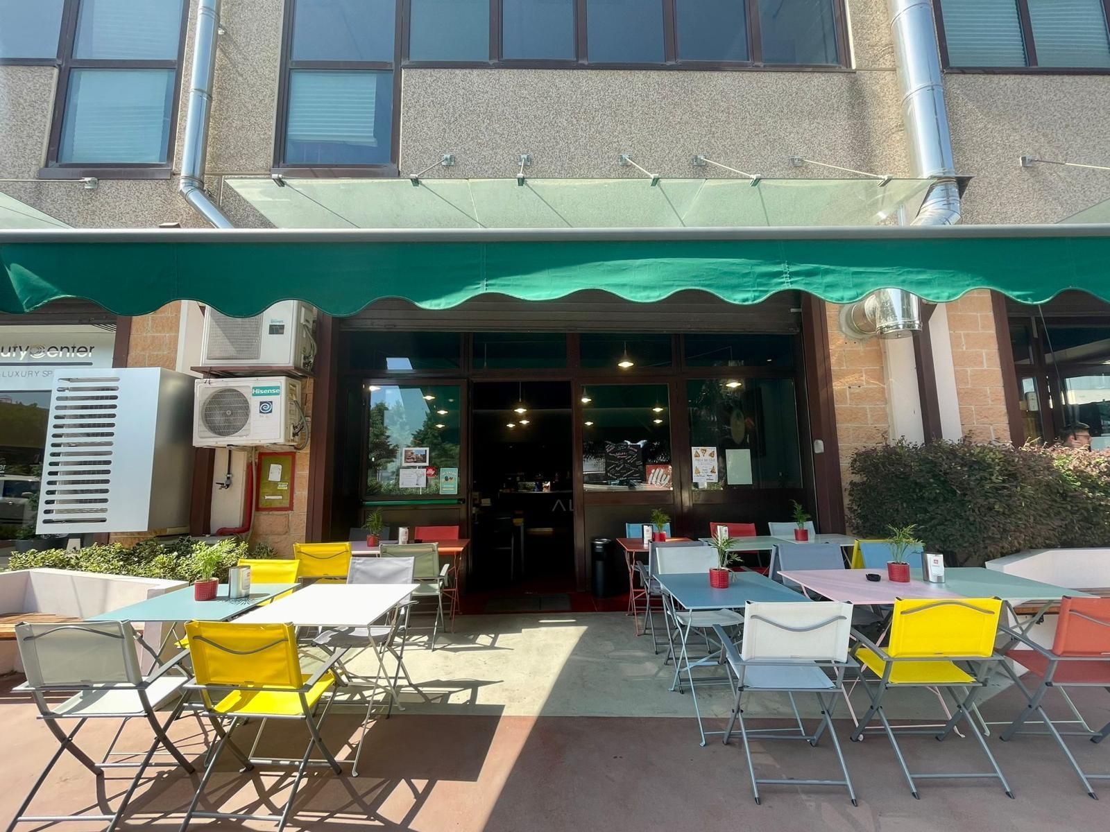 La lavagna con i menù quotidiani di Alkeme