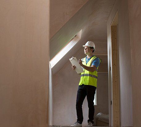 Man Inspecting a Building — Flagstaff, AZ — Core Structure Group