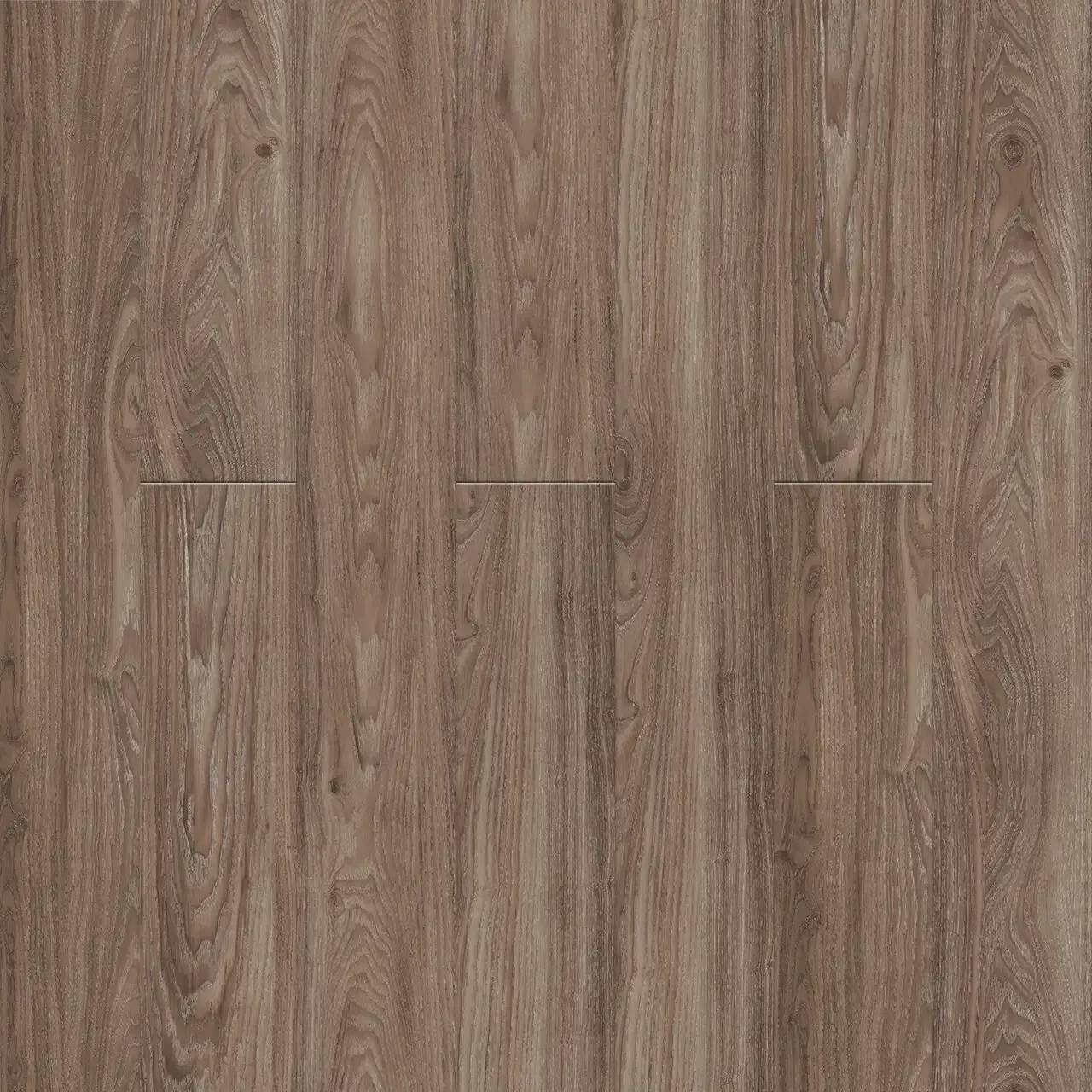Brown wood-grain flooring with vertical planks, light and dark variations, used as background.