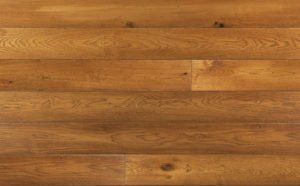 Wooden floorboards, warm brown hues, showing wood grain details.