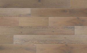Wooden floorboards in shades of brown and tan.