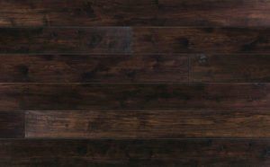 Dark brown hardwood floor.