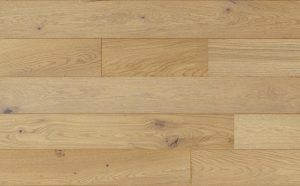 Light oak hardwood flooring laid horizontally.