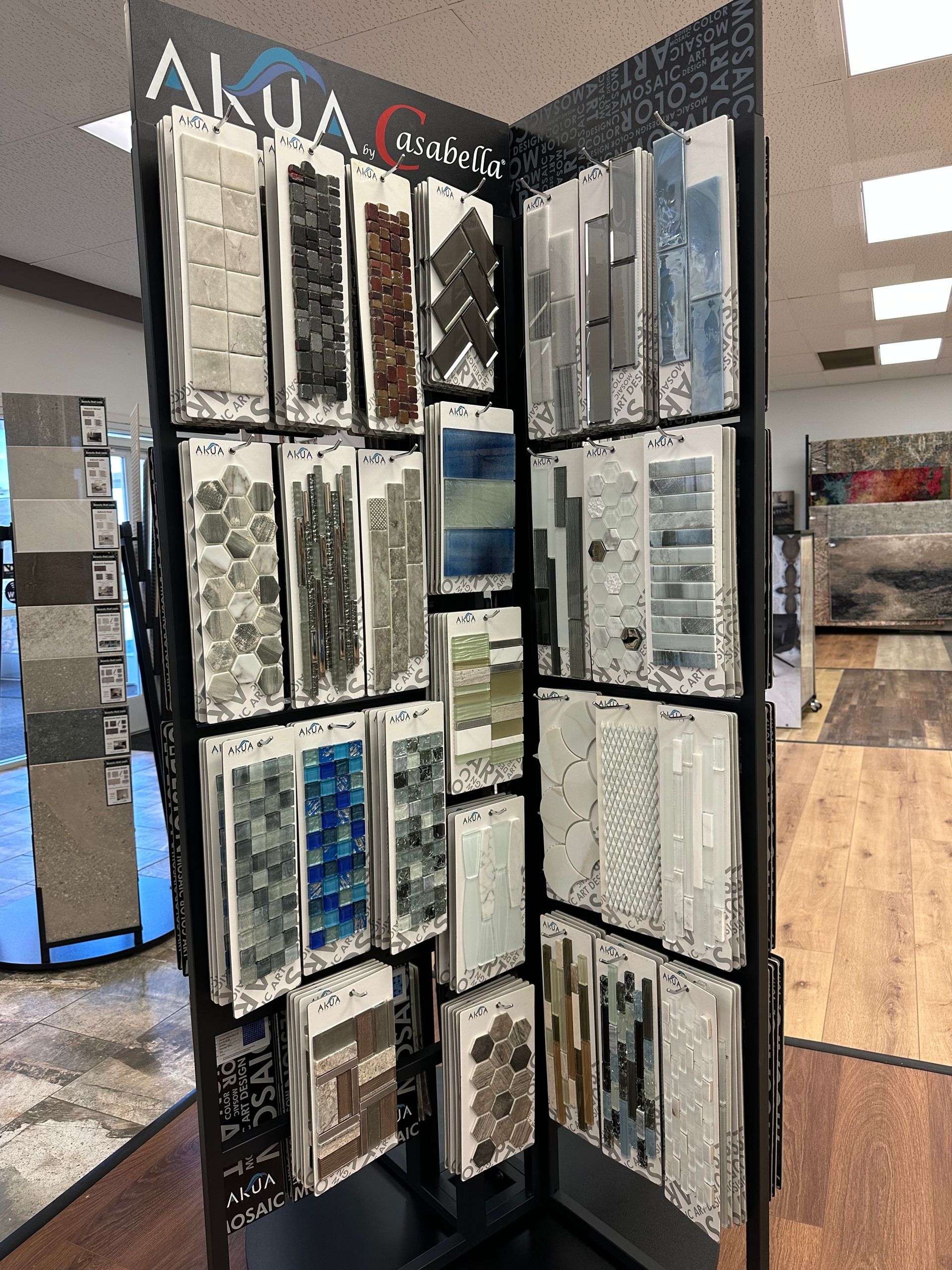 A close up of a beautiful counter top