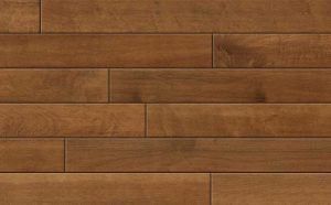 Wooden plank flooring, brown, textured.