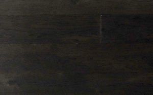 Dark, stained wood flooring with subtle grain texture.