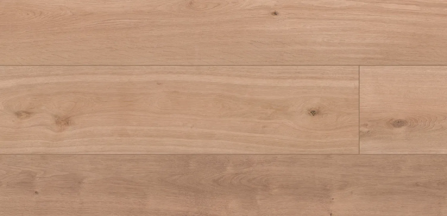 Light brown wood flooring with wood grain visible.