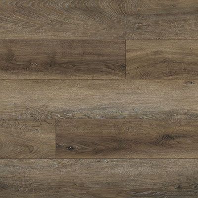 Wooden flooring with a brown and tan grain.