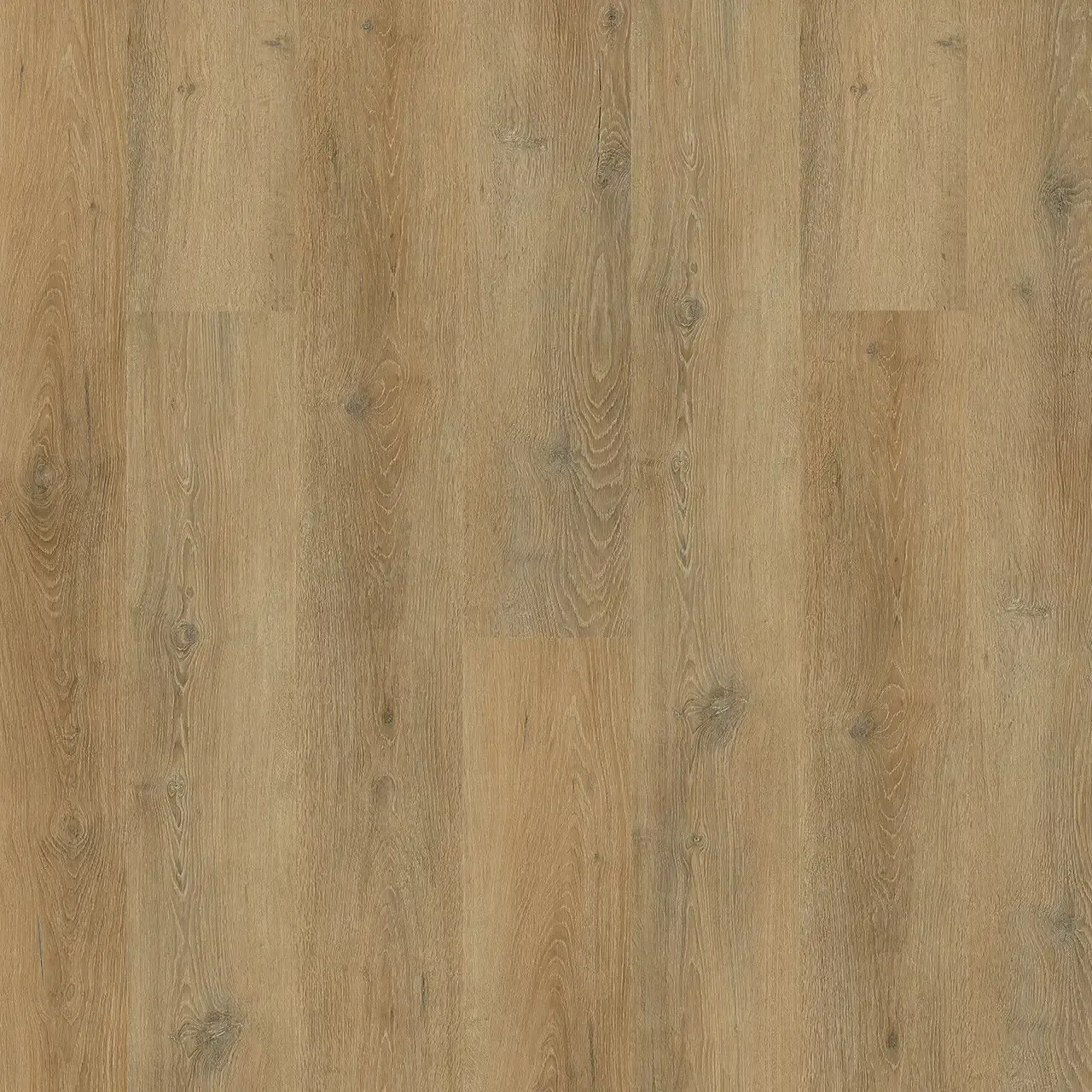 Light brown wood plank flooring, with varied grain patterns.