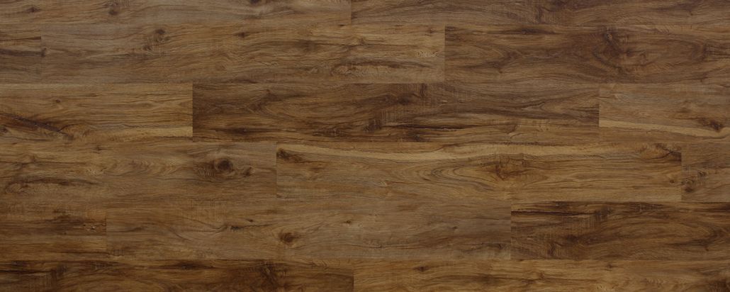 Brown wooden floor with wood grain pattern.