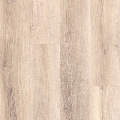 Light wood-look flooring with a subtle grain pattern, suitable for interior spaces.