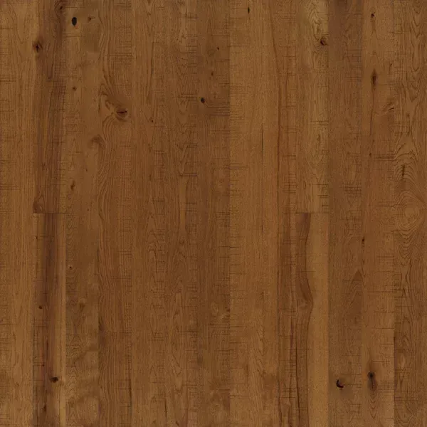 Wooden floorboards in various shades of brown, arranged vertically.