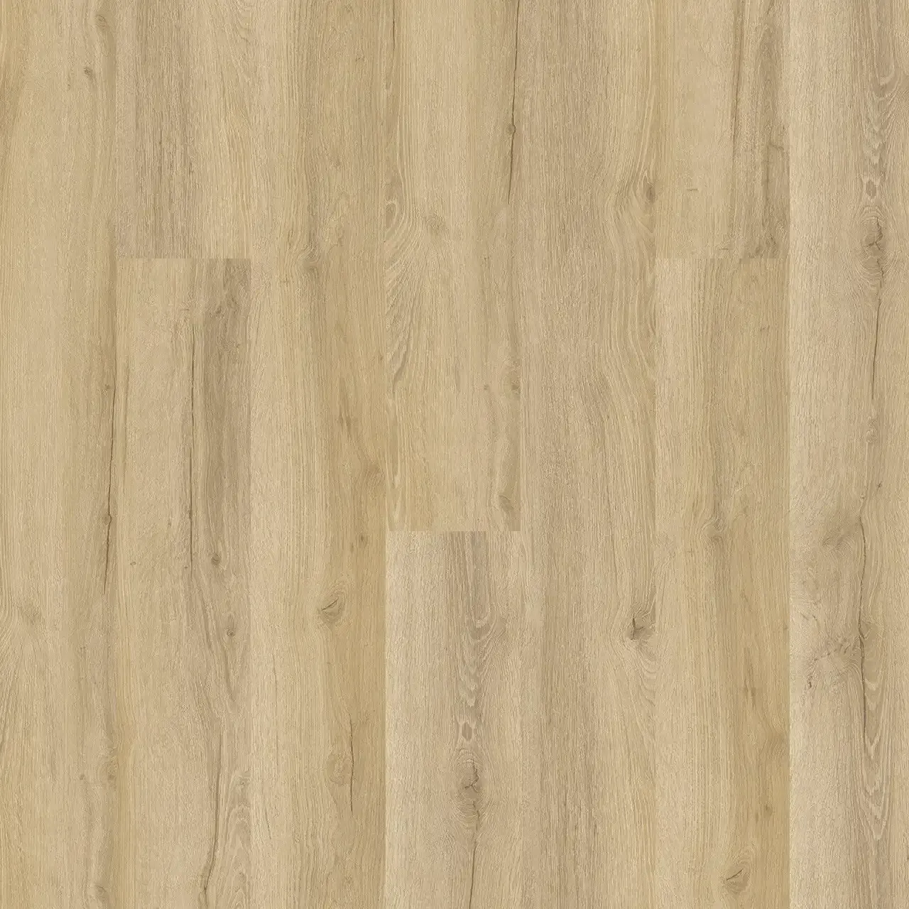 Light brown wood flooring with vertical plank pattern.