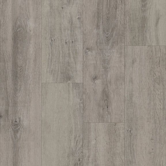 Gray wooden floor planks.