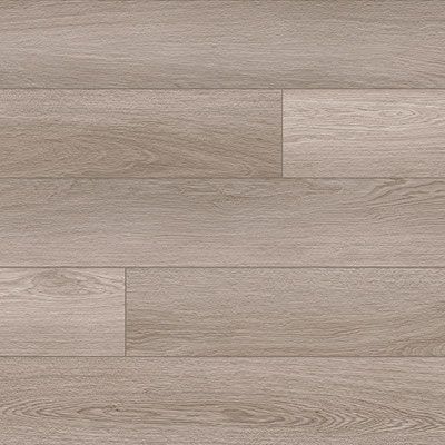 Light brown wood-look flooring with various plank sizes and wood grain details.