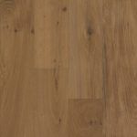 Brown hardwood flooring with wood grain detail.