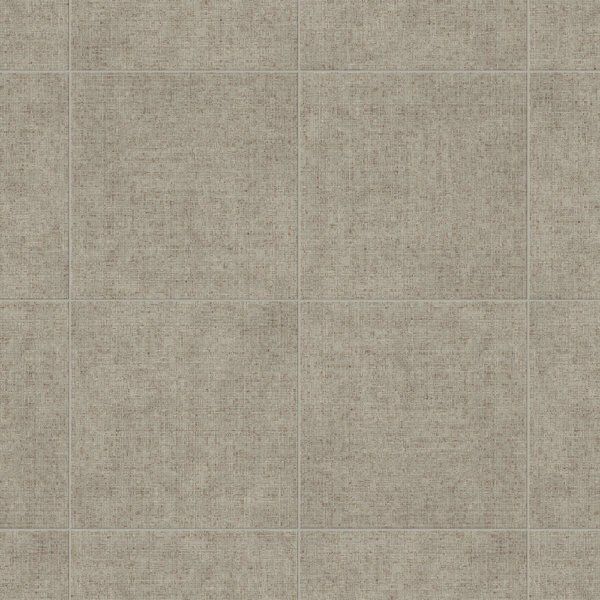 Tan fabric tile pattern.