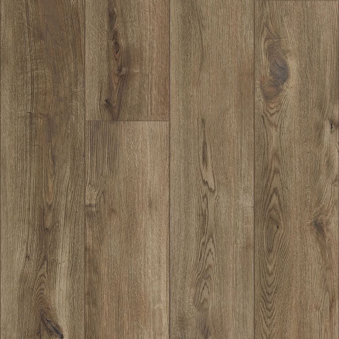 Brown hardwood floor with wood grain detail.