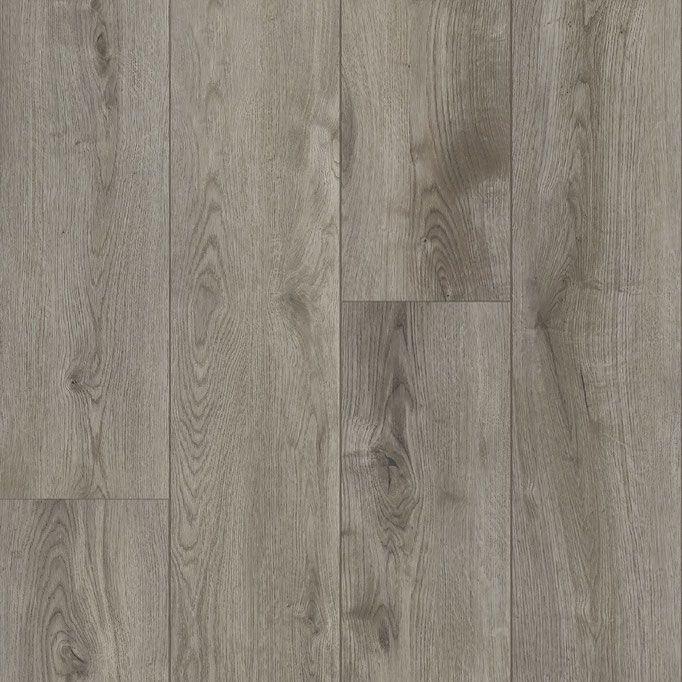 Grey-toned wood flooring with vertical plank pattern, varying grain and texture.