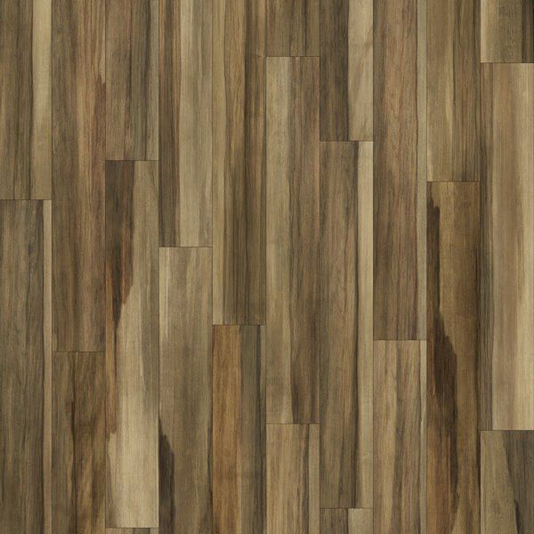 Wooden floorboards, varying shades of brown and tan, vertically aligned with staggered joints.