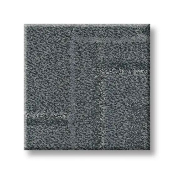 Square, gray tile with textured surface.