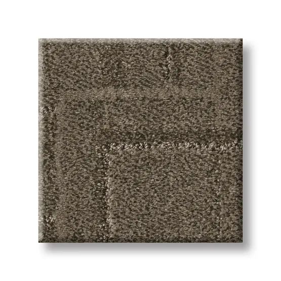 A square tile with a textured, dark gray surface, resembling rough fabric.