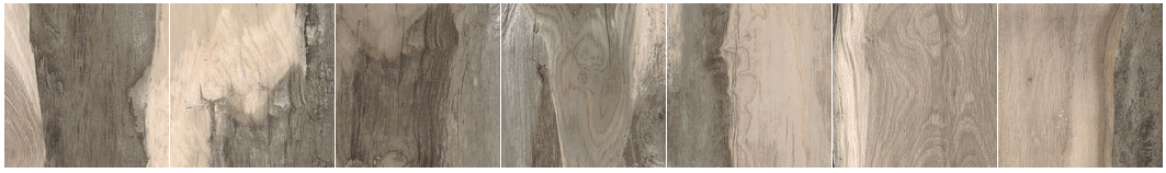 Close-up of weathered wooden planks with vertical grain.