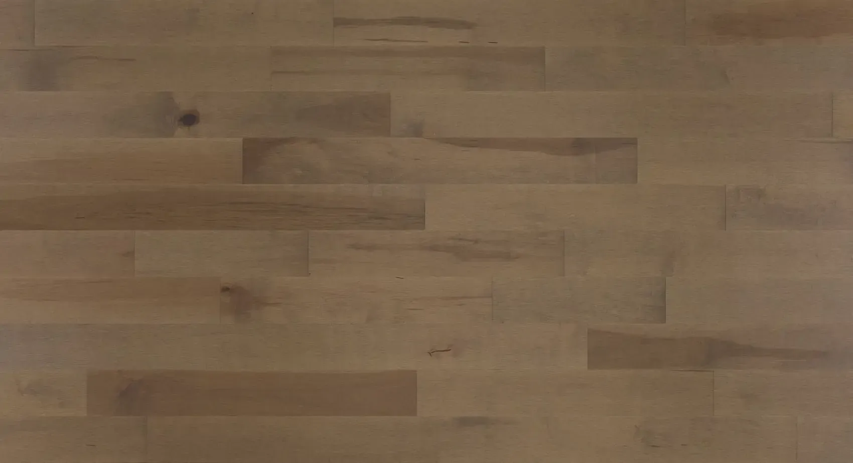 Wood flooring, light brown with varying shades and grain patterns.